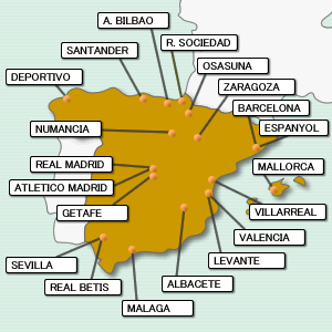 CLUB MAP