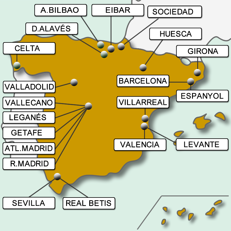 CLUB MAP