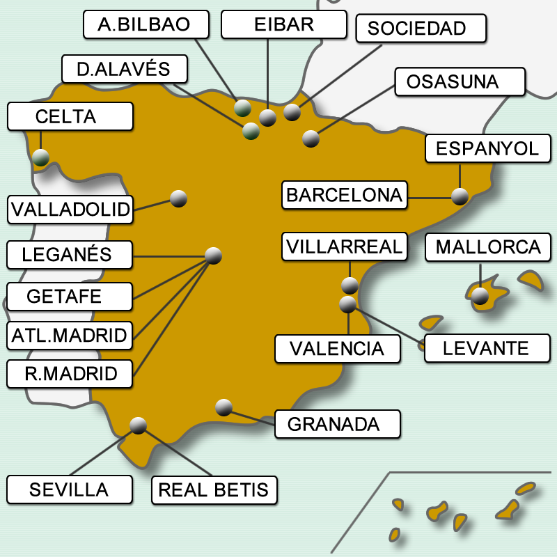 CLUB MAP